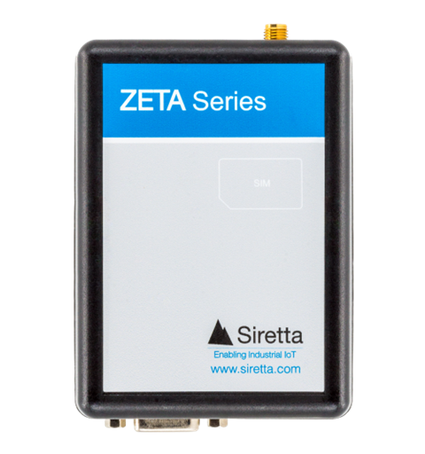 Siretta ZETA-NLP-LTE1 Ultra Low Power se LTE-1 industrielt modem starter kit