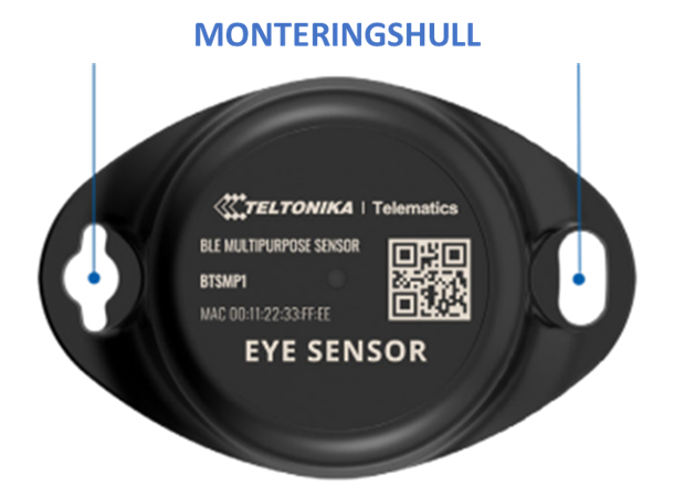Teltonika EYE Sensor - m/5 funksjoner Temp, Fukt, Aksel. Bevegelse, Magnet.