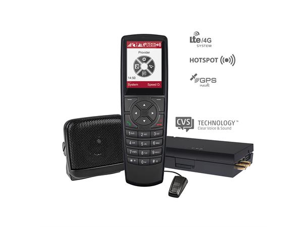 peitel PTCarPhone 6 4G-/LTE-telefon Fastmontert telefon for kjøretøy/fartøy