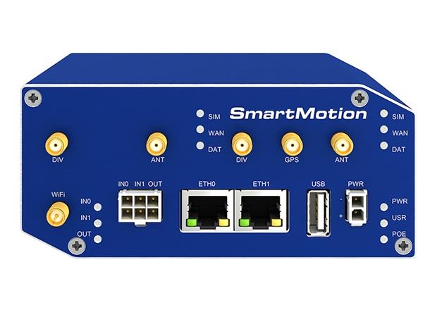 SmartMotion 2xLTE, WiFi (metall) 2xETH, USB, 2xBI/BO, 1x SD holder, 4xSIM