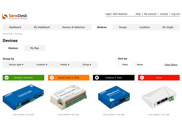 HWg-Ares 12 LTE-termometer, inkl. sensor med epost- og SMS-varsling