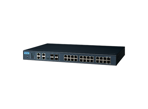 Advantech EKI-7428G-4CI 24-port GbE, 4-port GbE/SFP