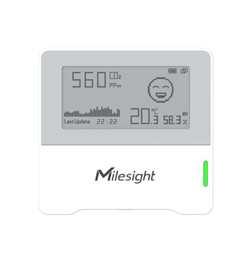 Milesight LoRa Luftkvalitetssensor AM103 C02, Temperatur, luftfuktighet