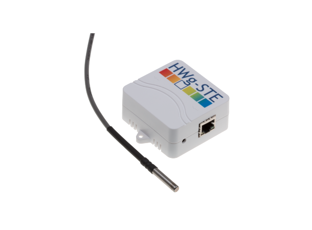 HWg-STE Ethernet-termometer Måler temperatur og fuktighet